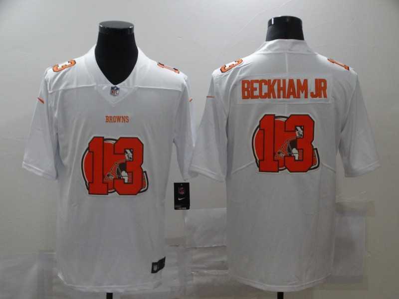 Nike Browns 13 Odell Beckham Jr. White Shadow Logo Limited Jersey,We sell and wholesale Nike Browns 13 Odell Beckham Jr. White Shadow Logo Limited Jersey on line form chian!